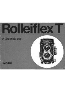 Rollei Rolleiflex T manual. Camera Instructions.